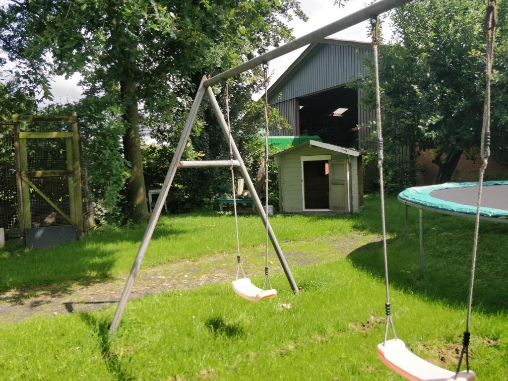 Herní místnost nebo prostor pro děti v ubytování Kristinebjerg
