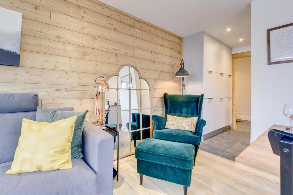 Posezení v ubytování Le Major Apartment