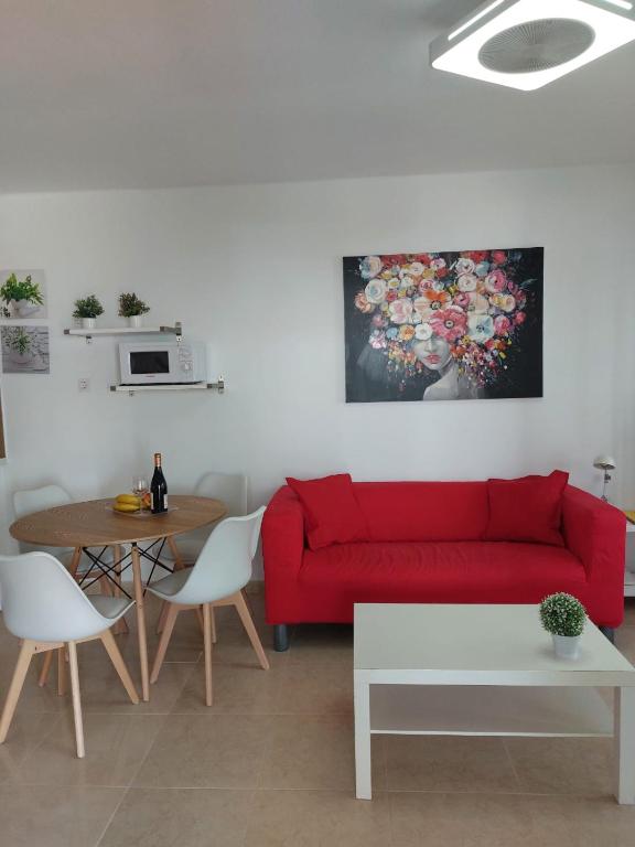 Posezení v ubytování Apartamento Sol y Playa