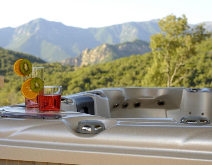Nespecifikovaný výhled na hory nebo výhled na hory při pohledu z bed and breakfast