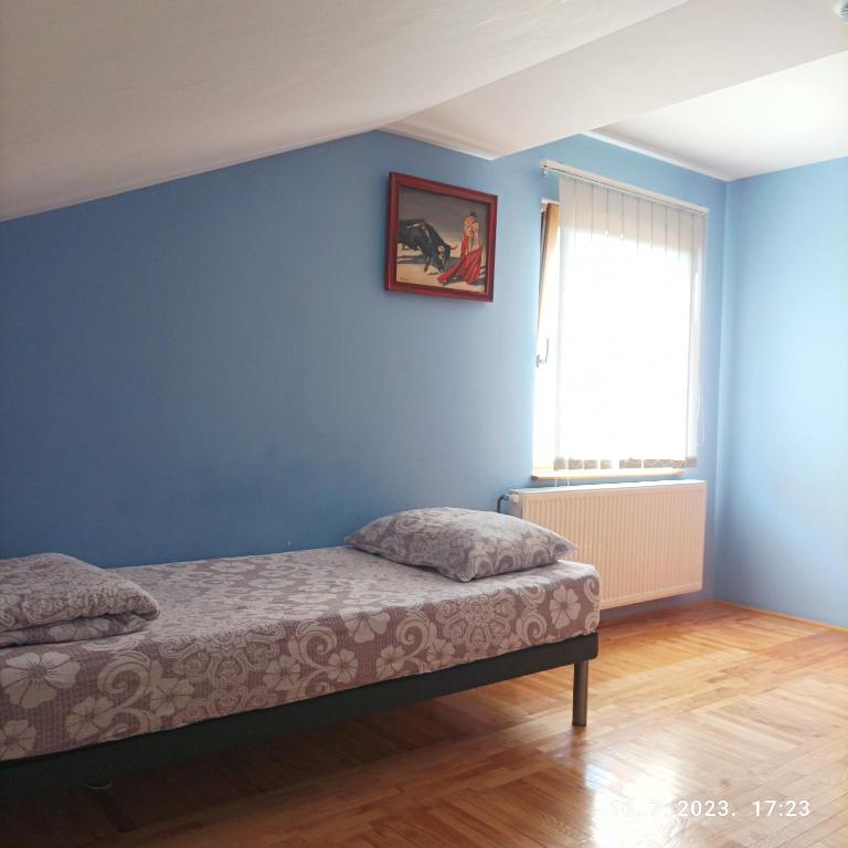 Cama o camas de una habitación en Apartments Dobra Vila