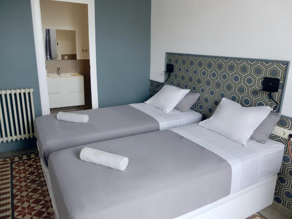 Cama ou camas em um quarto em Fabrizzio's Petit