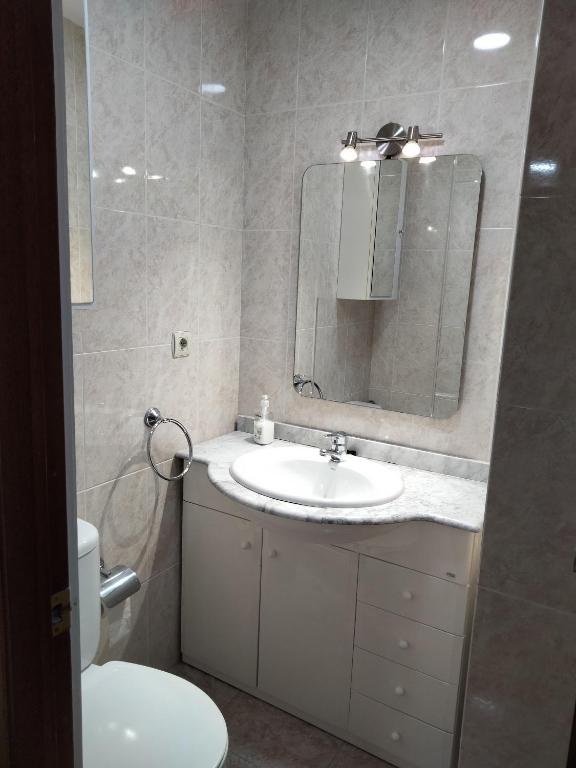 Koupelna v ubytování APARTAMENTO VILLA 3