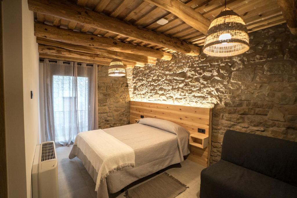 Postel nebo postele na pokoji v ubytování Perafita1750