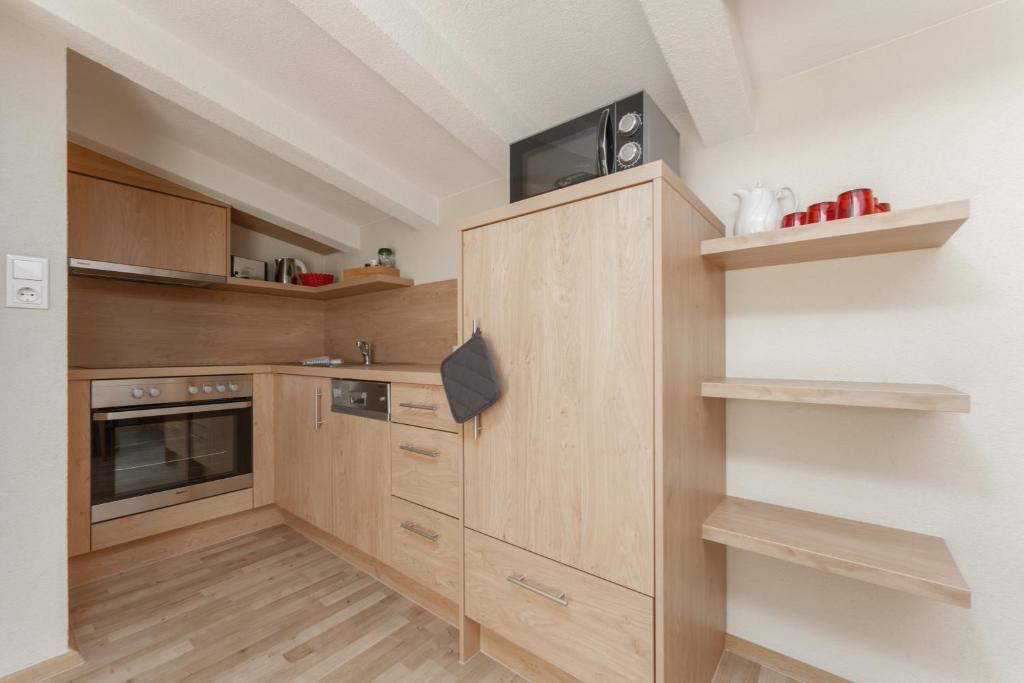 Kuchyňa alebo kuchynka v ubytovaní Appartement Oskar