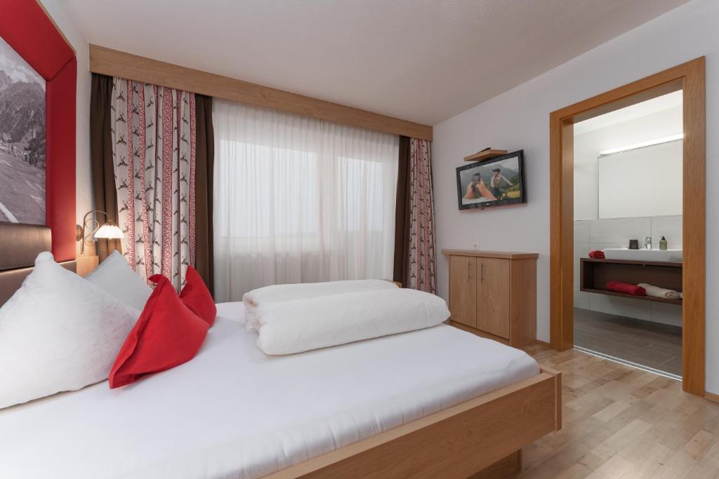 Posteľ alebo postele v izbe v ubytovaní Appartement Oskar