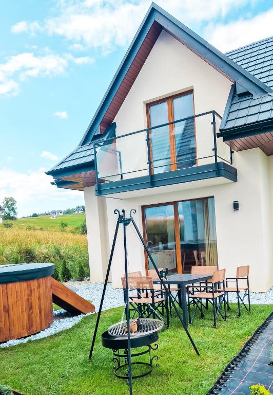 Budova, v ktorej sa horská chata nachádza
