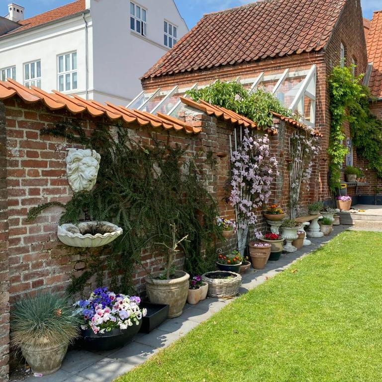 Zahrada ubytování Holsteinshus B&B