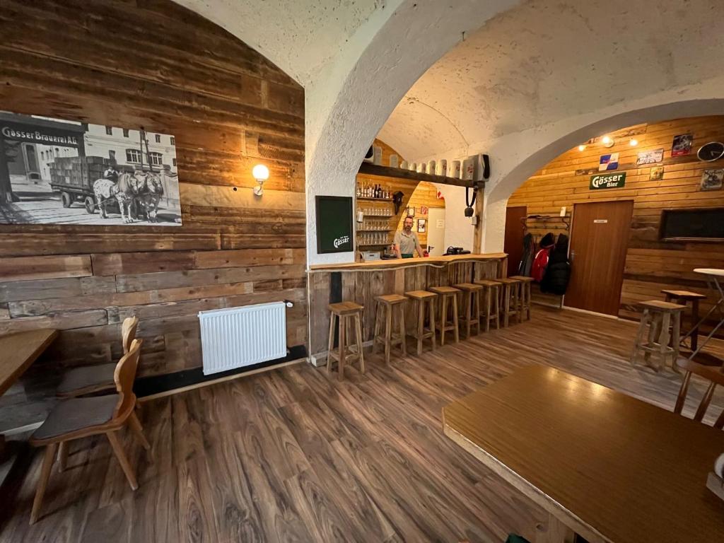 Restaurace v ubytování Gasthof Hochalmspitze