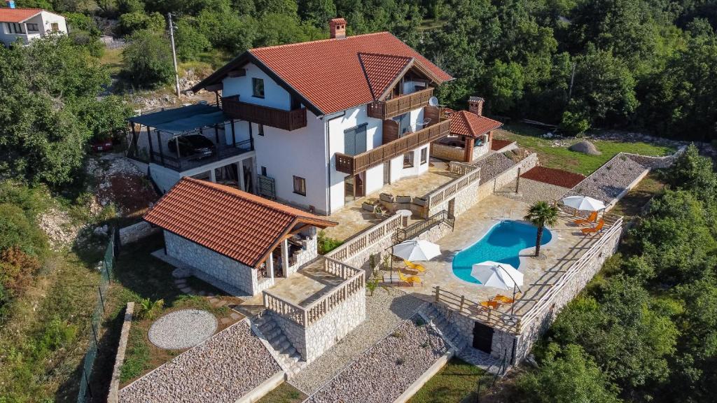 Villa Bora Mošćenička Draga Bed&Breakfast - King Room With Balcony