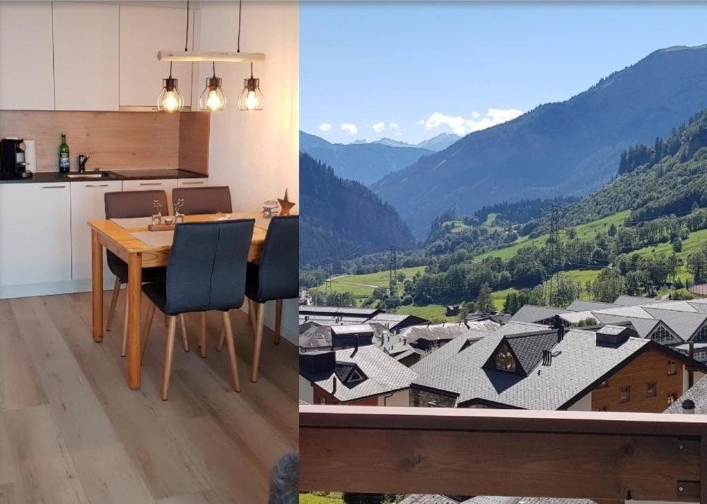 Nespecifikovaný výhled na hory nebo výhled na hory při pohledu z apartmánu