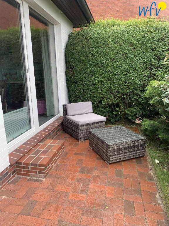 Posezení v ubytování Villa Düna Ferienwohnung 5