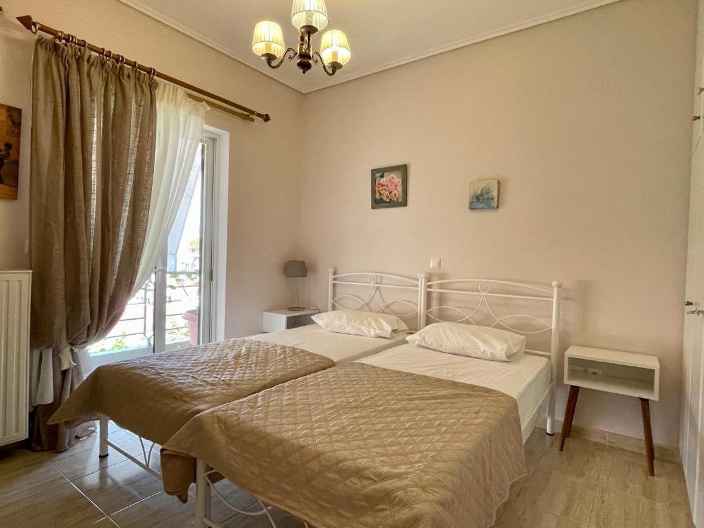 Posteľ alebo postele v izbe v ubytovaní Luxury Apartment in the City