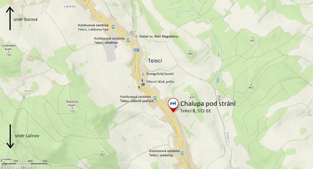 Fotografie z fotogalerie ubytování Chalupa pod strání v destinaci Telecí