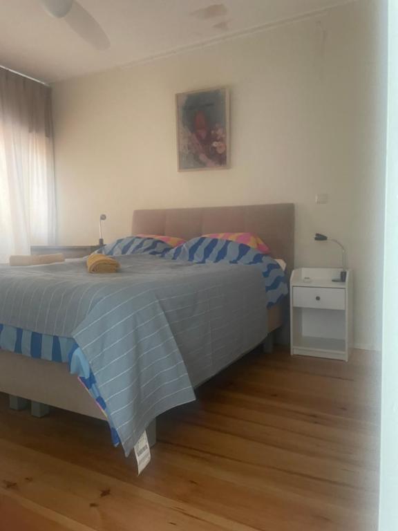 Postel nebo postele na pokoji v ubytování Huis aan de Haven