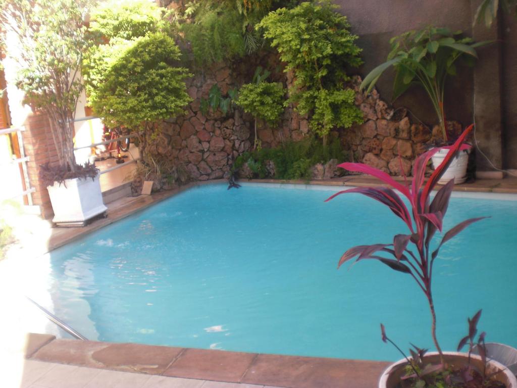 Bazén v ubytování Hotel Palmas del Sol nebo v jeho okolí