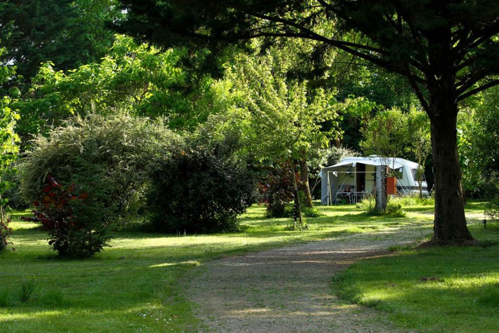 Zahrada ubytování Camping et Hotel Château du Haget