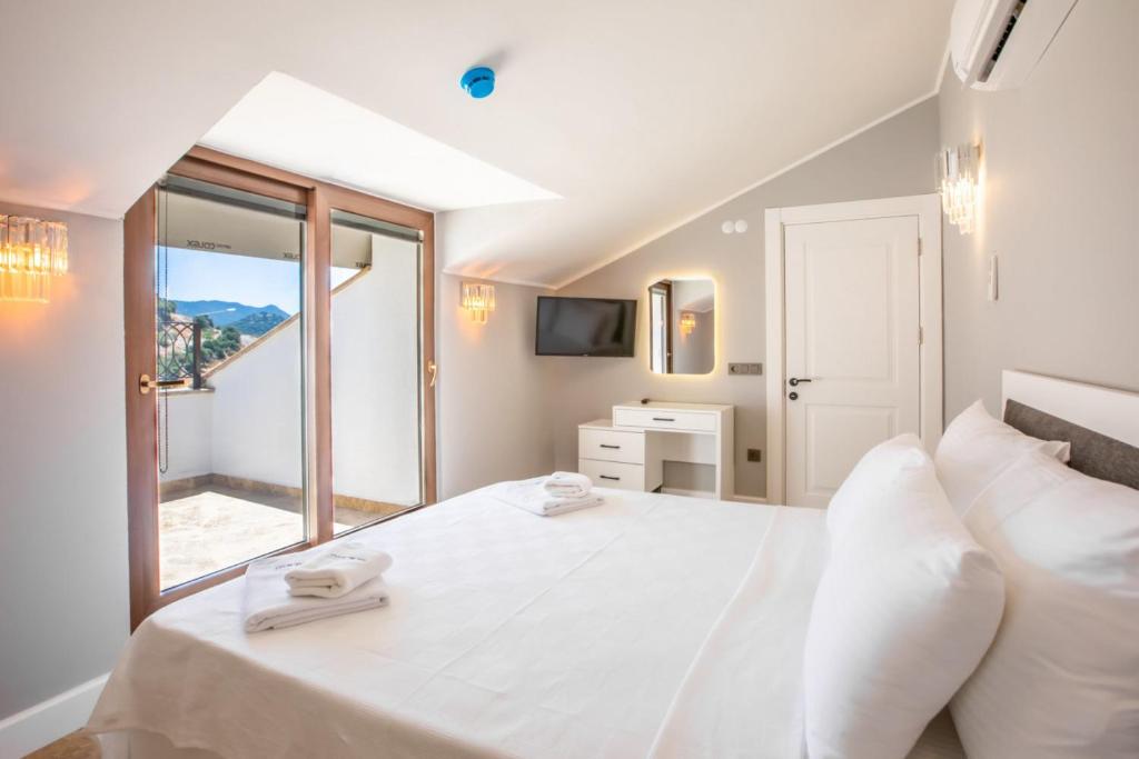 Kép Luxury Flat with Jacuzzi on the Balcony in Kas szállásáról Kaşban a galériában