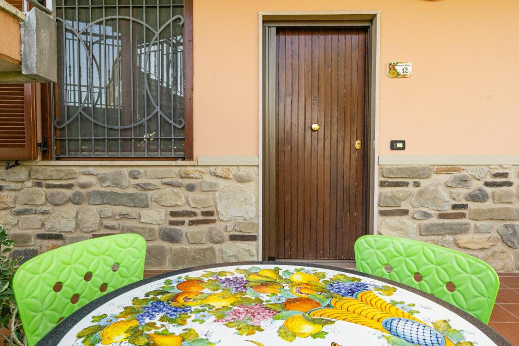Posezení v ubytování Alma Toscana