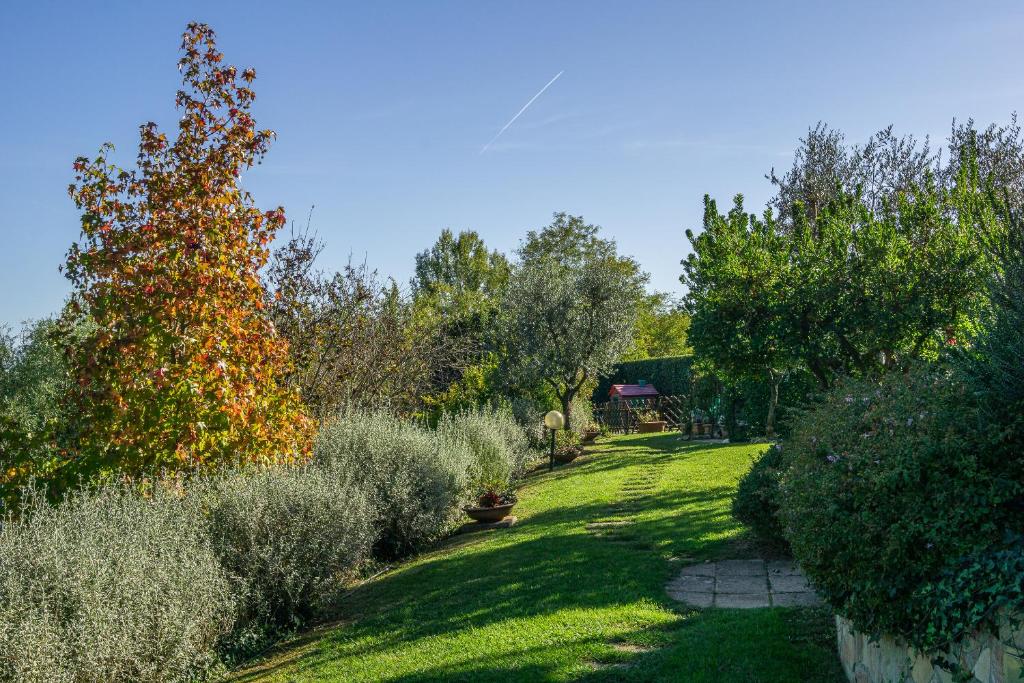 Zahrada ubytování Alma Toscana