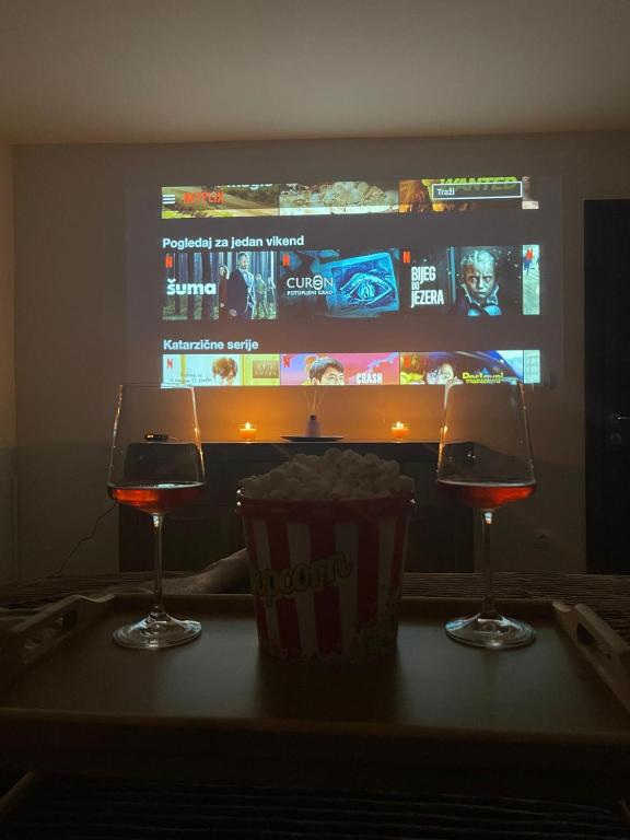 Nápoje v ubytování La Casa Garasa