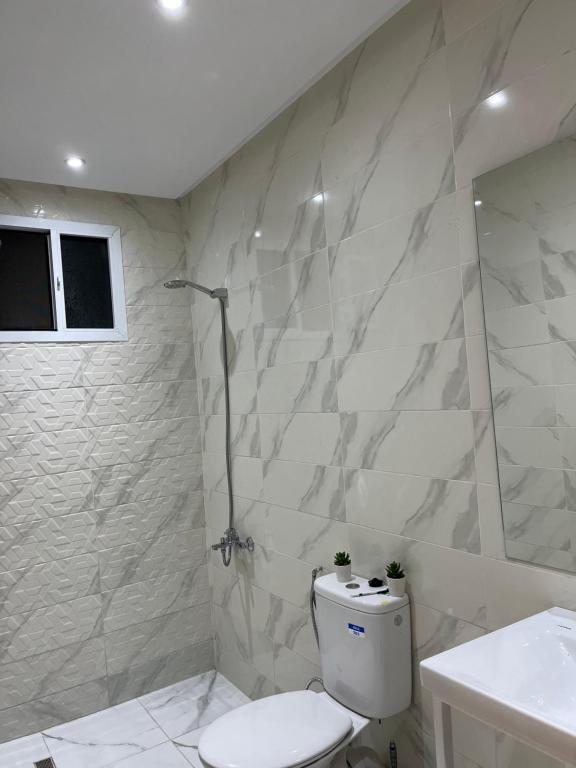 Koupelna v ubytování Appartement MIRAMAR