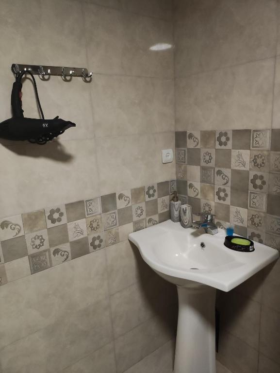 Koupelna v ubytování Melen-guest house