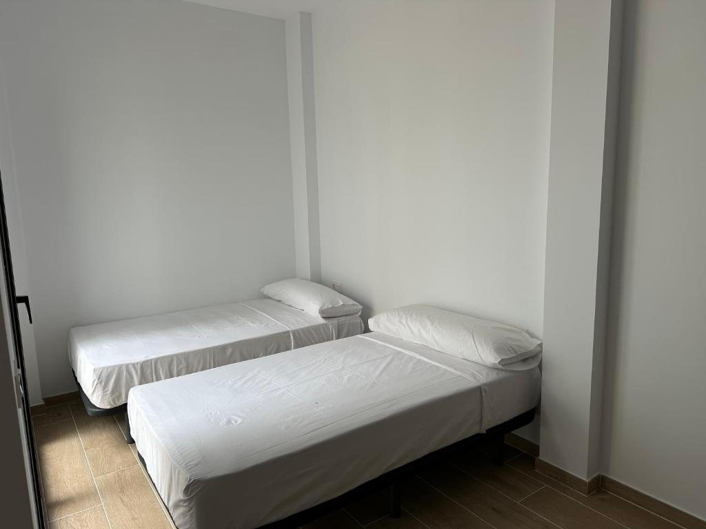 Krevet ili kreveti u jedinici u okviru objekta Kaypa Apartaments