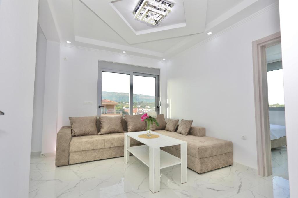Posezení v ubytování NESI Apartments