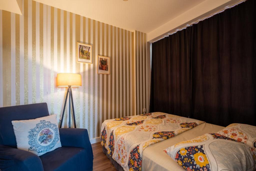 Postel nebo postele na pokoji v ubytování Deluxe Residence Istanbul