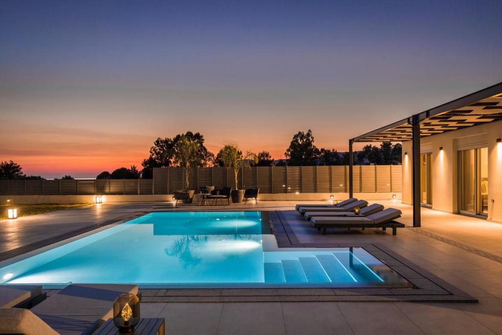Πισίνα στο ή κοντά στο AL MARE VILLAS