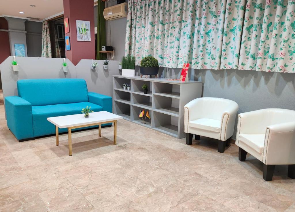 Posezení v ubytování Hotel Cogullada