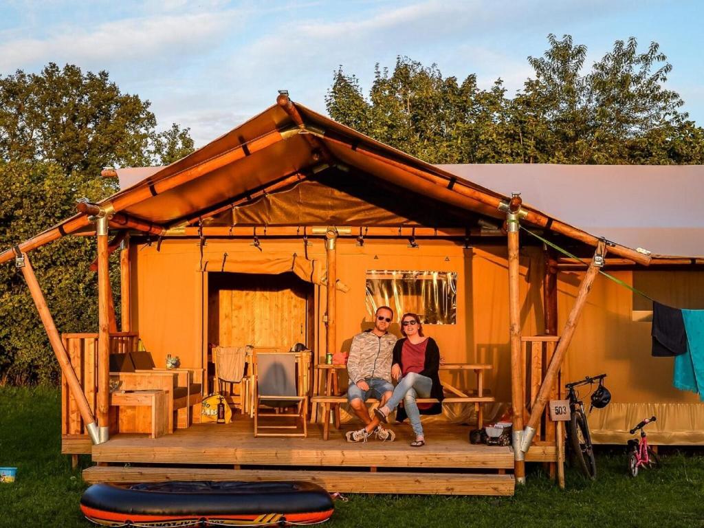 Hosté ubytování Tent lodge for 4 people in Zuna