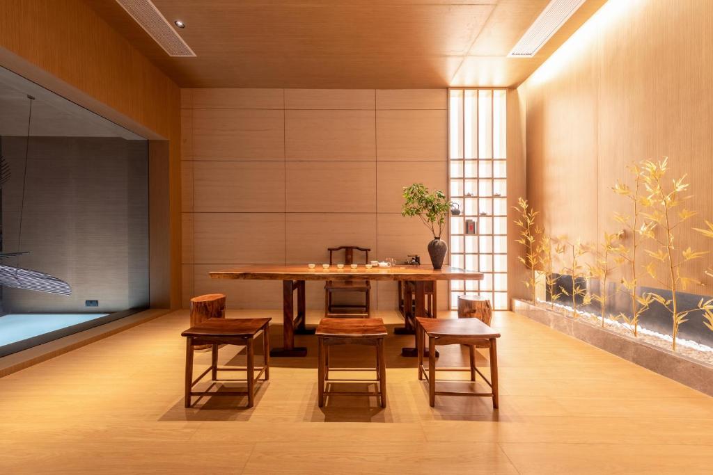 Posezení v ubytování 佛山金美域林禧酒店