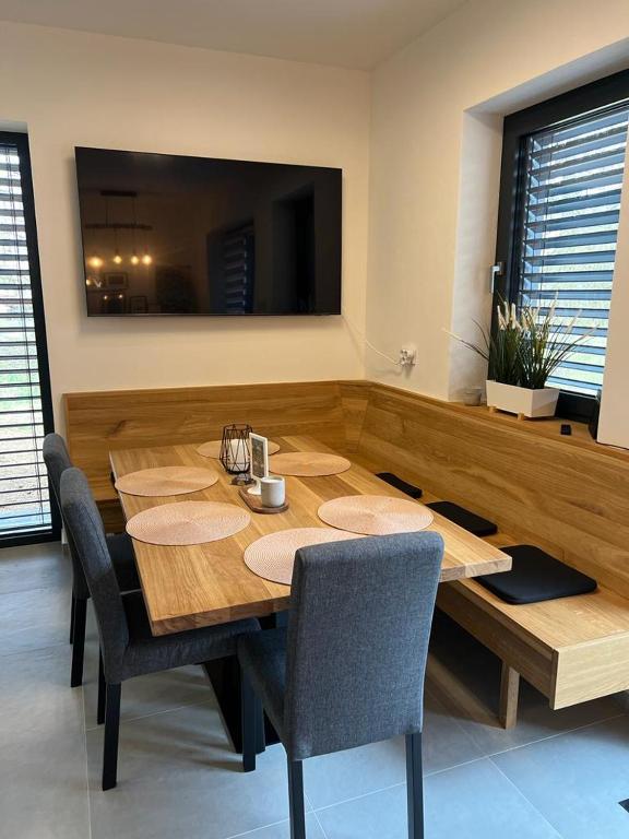 Posezení v ubytování Dolní Morava- Apartmán v Prostření Lipce