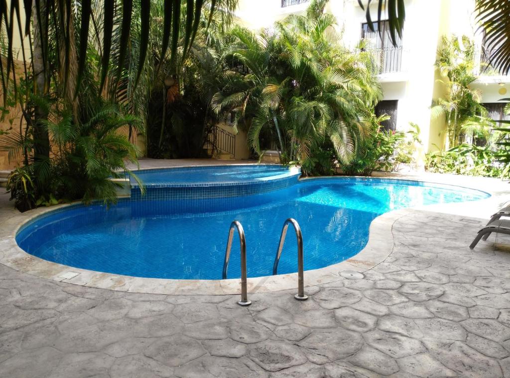 Bazén v ubytování Gran Real Yucatan nebo v jeho okolí