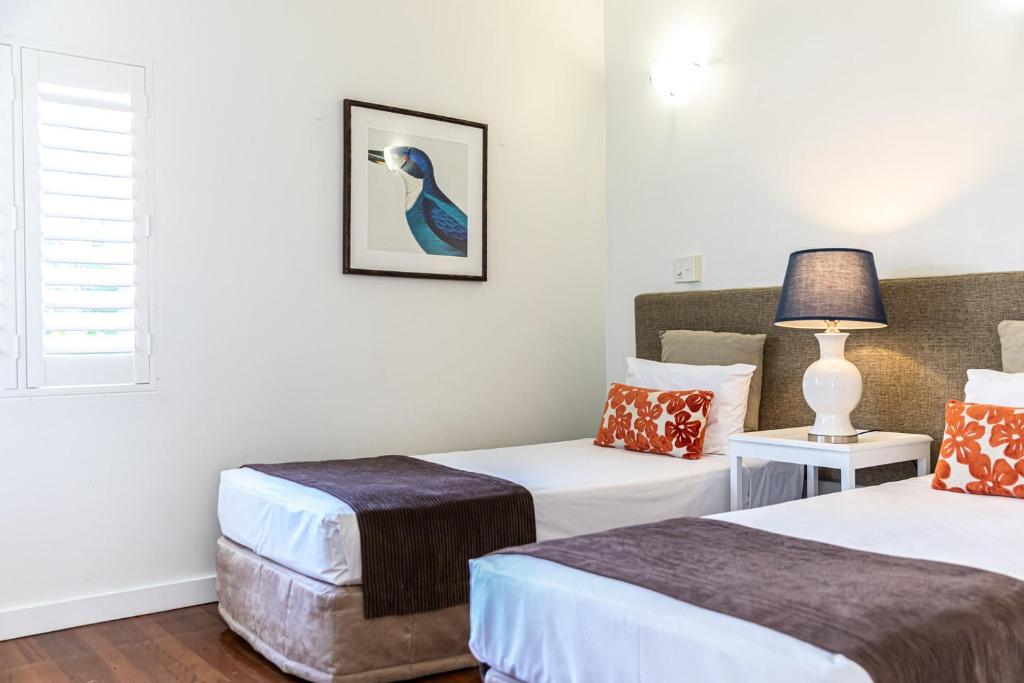 Postel nebo postele na pokoji v ubytování Beaches Holiday Apartments - Official Onsite Reception & Check In