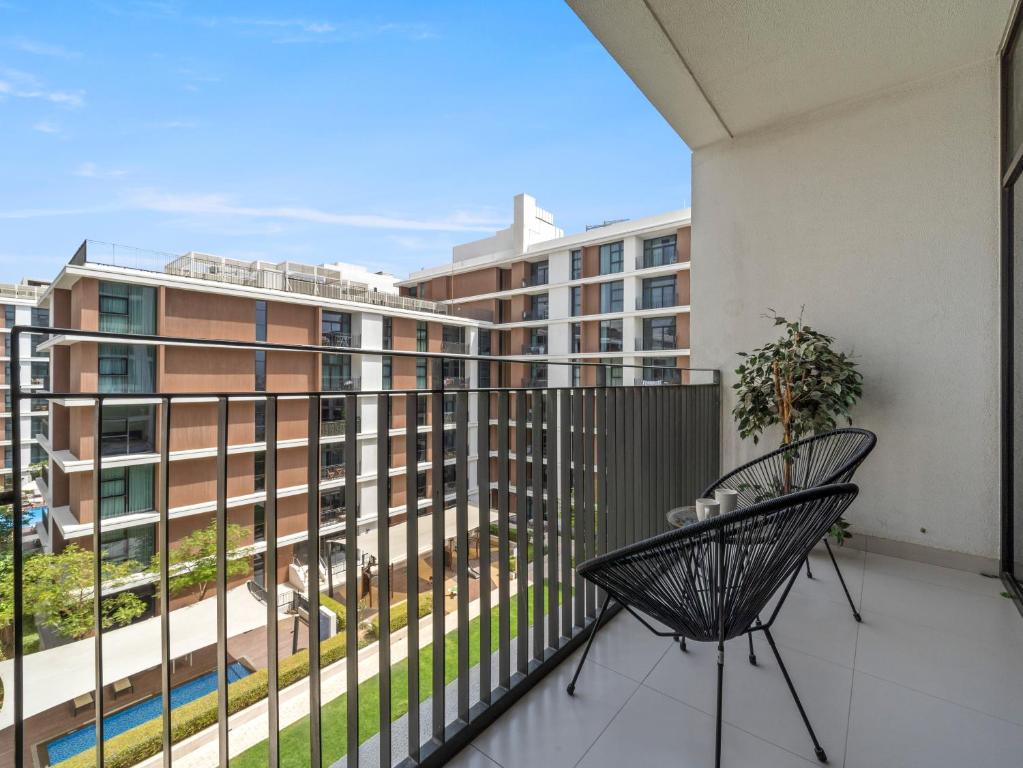 فضای داخلی Fantastic 1 BR in Park Point - Dubai Hills در دبی - تصویر ۳