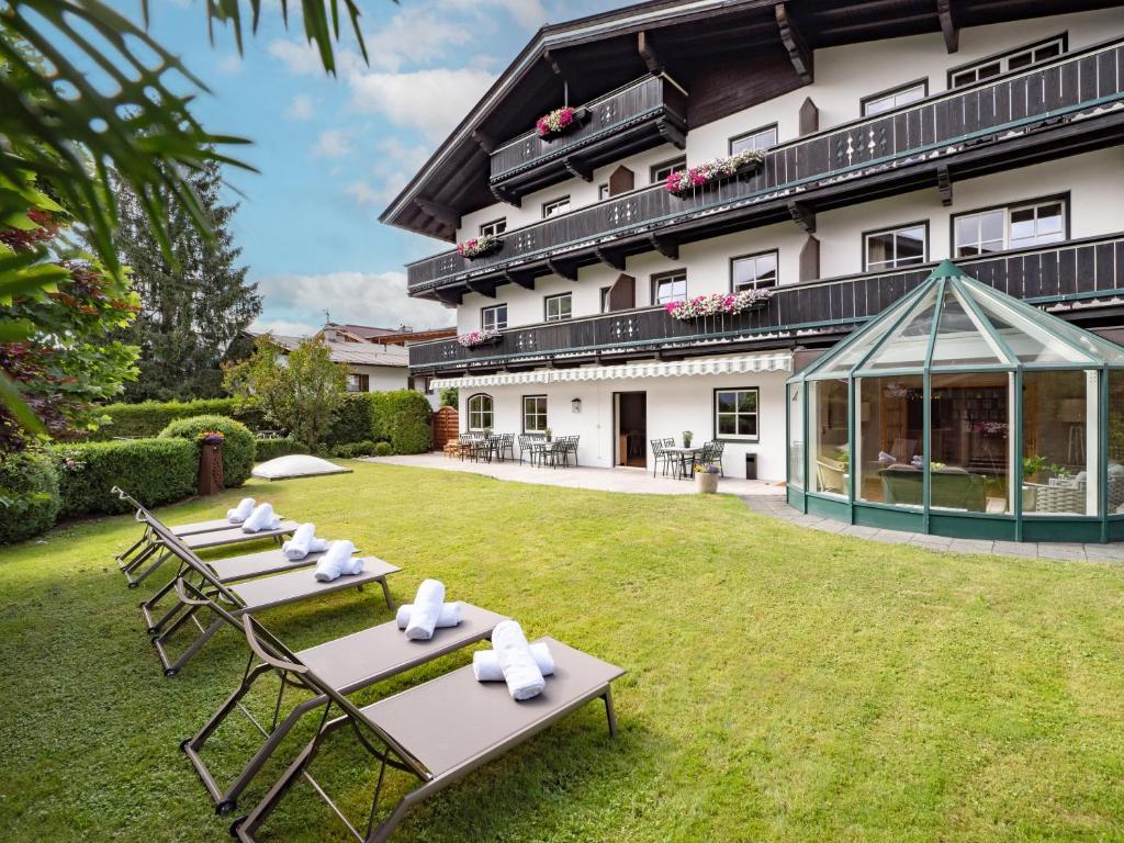 Zahrada ubytování Alpen Glück Hotel Villa Lisa garni
