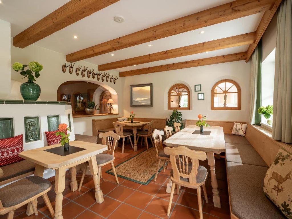 Posezení v ubytování Alpen Glück Hotel Villa Lisa garni