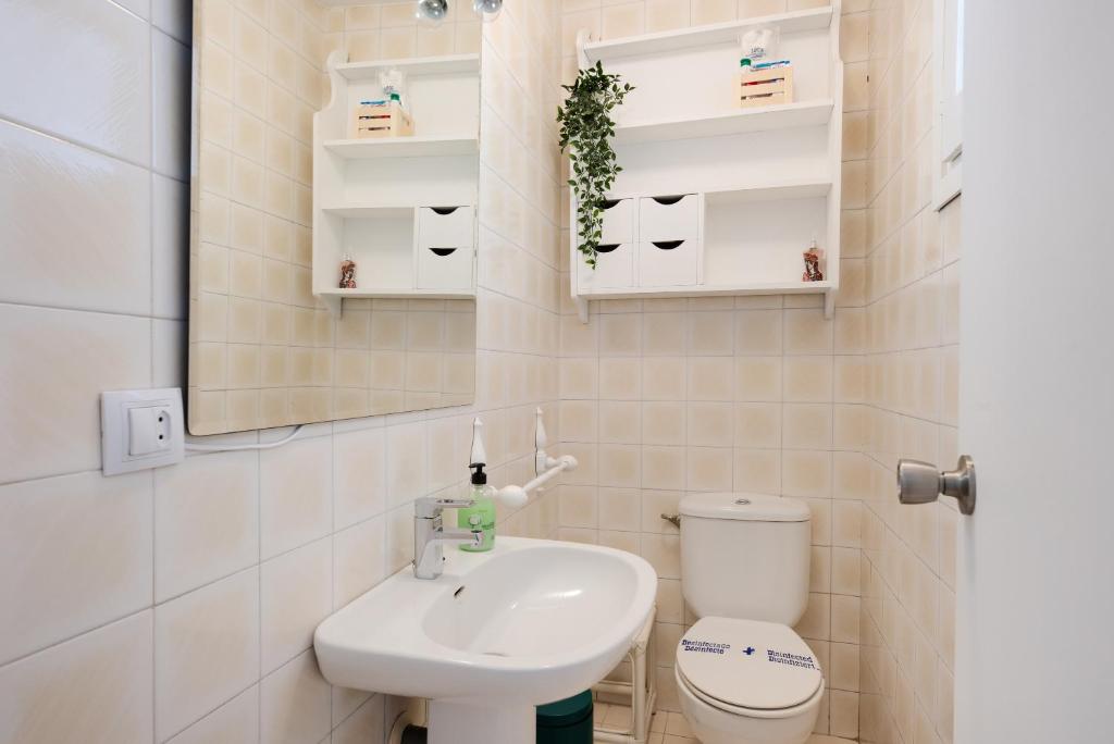 Kúpeľňa v ubytovaní Casa Beramendi