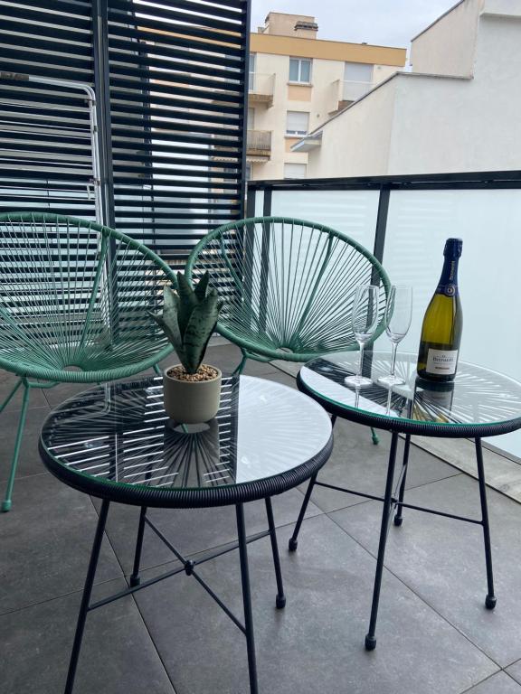 Le Riesling Colmar centre Charmant appartement avec terrasse et parking gratuit – photo 36