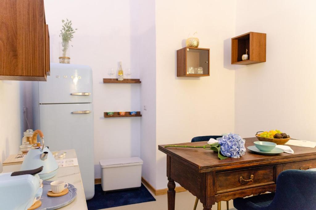 Kuchyň nebo kuchyňský kout v ubytování Oppure - Centro Città Spa & Relax
