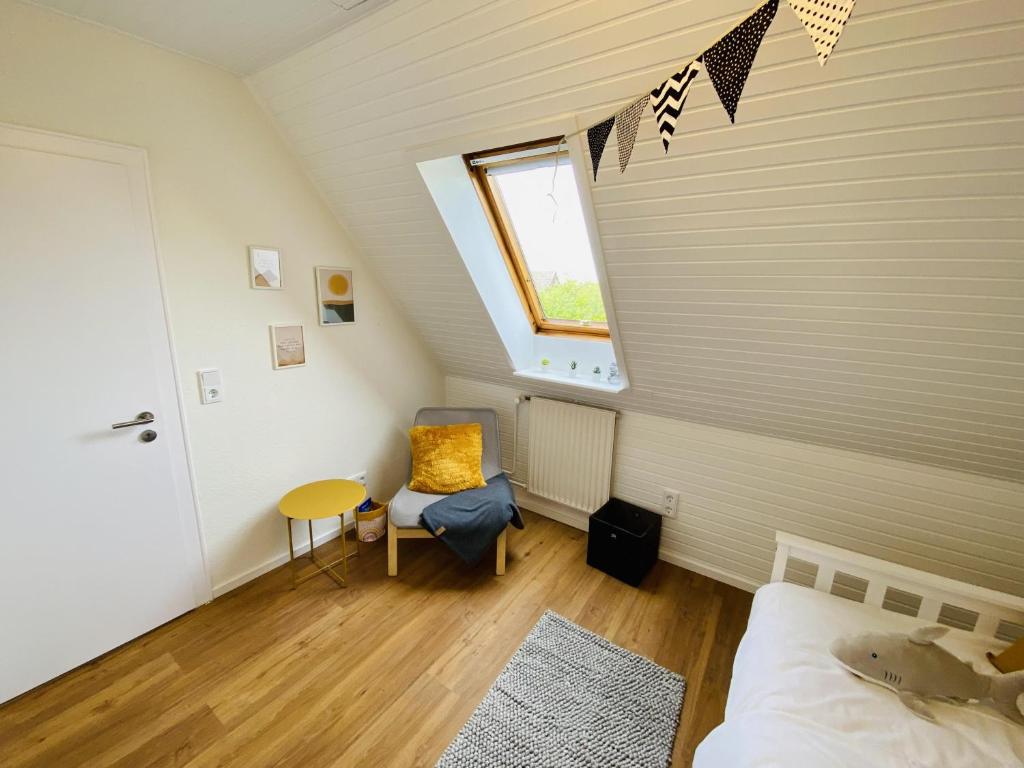 Postel nebo postele na pokoji v ubytování Harry