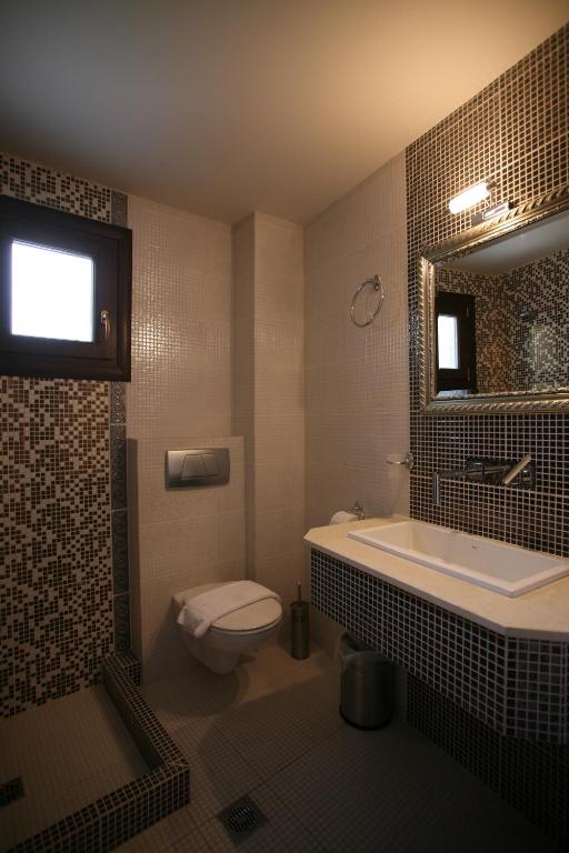 Kúpeľňa v ubytovaní Guesthouse Vavitsas