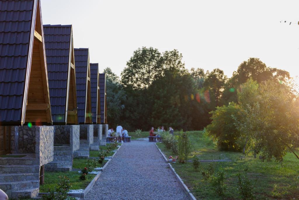 Zahrada ubytování Resort La Familia
