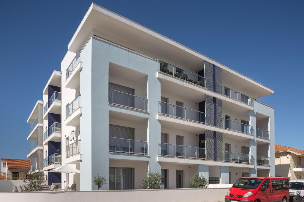 Budova, kde se apartmán nachází