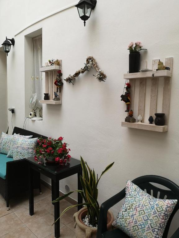 A seating area at B&B Casa Valeria