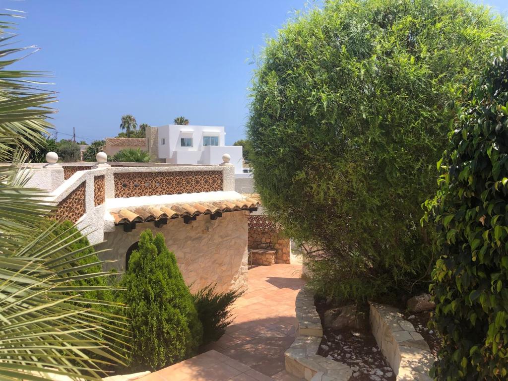 Zahrada ubytování Bonito apartamento villa Joya