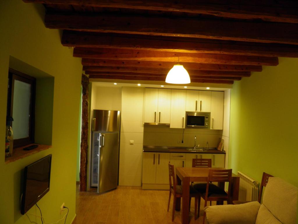 Kuchyň nebo kuchyňský kout v ubytování Apartamentos Turísticos Peñafiel